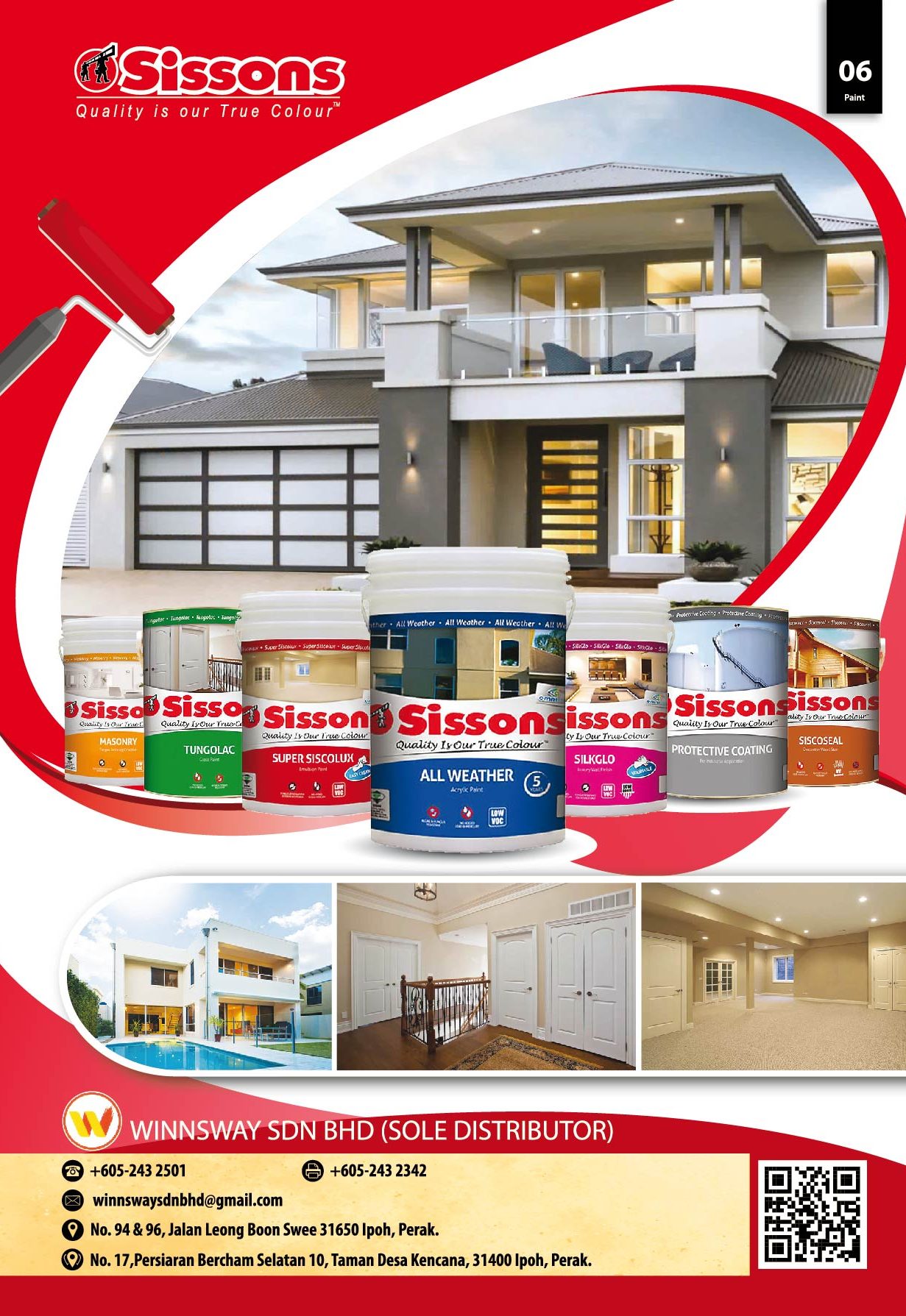 Sissons Paint Winnsway Sdn Bhd WOSPACE HOME & LIVING MAGAZINE