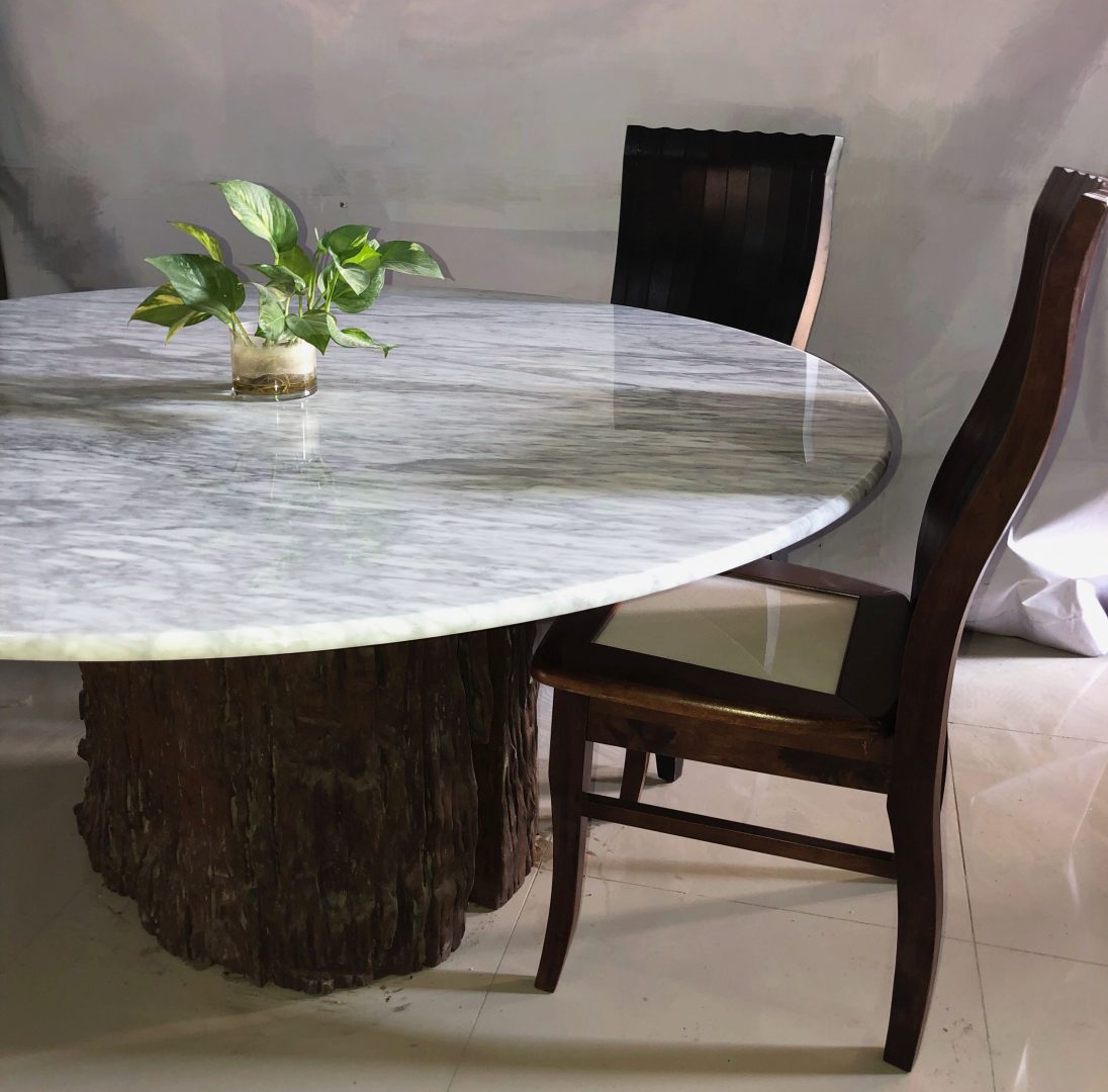 Marble Table, Marble Chair